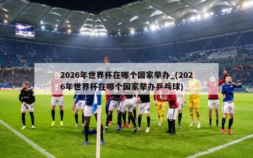 2026年世界杯在哪个国家举办_(2026年世界杯在哪个国家举办乒乓球)